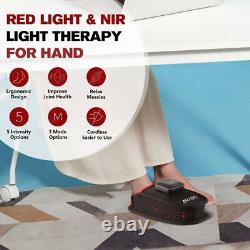 Cordless 4000mAh Red Light Therapy for Feet & Ankle Brace Foot Pain Relief
