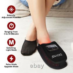 Cordless 4000mAh Red Light Therapy for Feet & Ankle Brace Foot Pain Relief