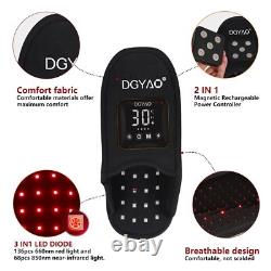 Cordless 4000mAh Red Light Therapy for Feet & Ankle Brace Foot Pain Relief