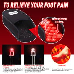 DGYAO Infrared Red Light Therapy Slipper for Feet Neuropathy Ankle Pain Relief