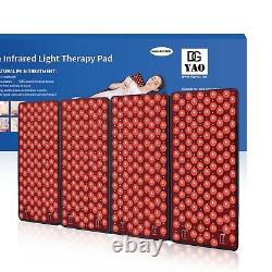DGYAO Near Infrared Red Light Therapy Pad Panel for full Body Back Pain Relief