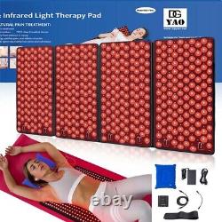 DGYAO Near Infrared Red Light Therapy Pad Panel for full Body Back Pain Relief