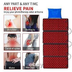 DGYAO Near Infrared Red Light Therapy Pad Panel for full Body Back Pain Relief