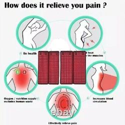 DGYAO Near Infrared Red Light Therapy Pad Panel for full Body Back Pain Relief