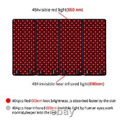 DGYAO Near Infrared Red Light Therapy Pad Panel for full Body Back Pain Relief