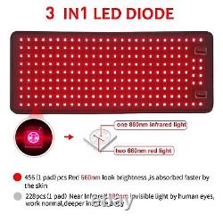 DGYAO Near Infrared Red Light Therapy Pad Panel for full Body Back Pain Relief