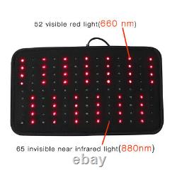 DGYAO Red Light Therapy Device Infrared Light Back Pain Reliever Pad WrapAs Gift
