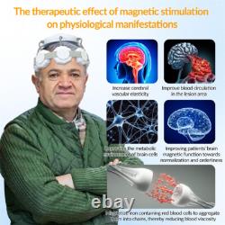 Depression Relief Device Magnetic Pulse Therapy Protect Brain Tissue TMS