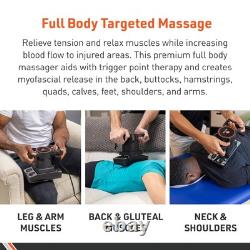 Dual Speed Vibrating Massager for Pain Relief & Muscle Therapy High Power Tool
