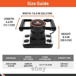 Dual Speed Vibrating Massager for Pain Relief & Muscle Therapy High Power Tool