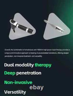 ESWT Shock Wave Physio Therapy Machine Pain Relief High Intensity Laser Therapy