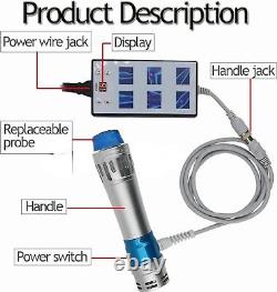 Electromagnetic ED Shock Wave Therapy Machine for Physical Therapy Pain Relief