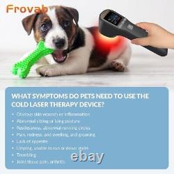 Frovab Back Pain Treatment 808nm+650nm LLLT Therapy Portable Cold Laser Therapy