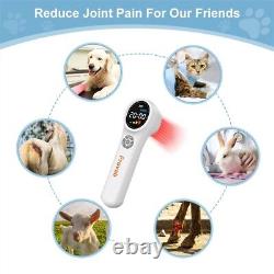 Frovab Class 4 Laser Therapy at Home, 980nm Light Therapy Red Laser for Back Pain