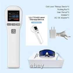 Handheld Cold Laser Therapy LLLT Device for Pain and Inflammation 650nm 808nm