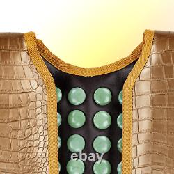 HealthyLine Heating Vest Infrared Hot Gemstone Therapy for Shoulder & Back Pain