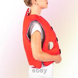 HealthyLine Heating Vest with Infrared PEMF Hot Gemstone Therapy for Pain Relief