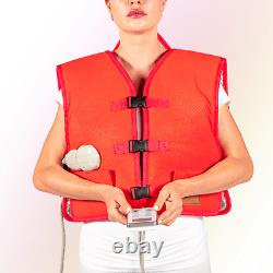 HealthyLine Heating Vest with Infrared PEMF Hot Gemstone Therapy for Pain Relief