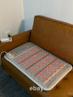 HealthyLine Platinum Mat Changeable Wave PEMF Therapy Heating Pad Pain Relief