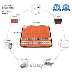 HealthyLine TAO Heating Mat Far Infrared Gem Pad for Pain Relief Therapy (18x18)