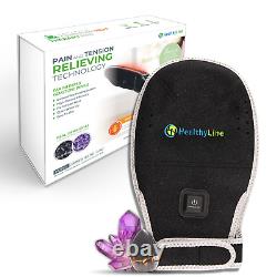 Healthyline Portable Far Infrared Hand Heating Pad for Muscle Pain Relief Wrap