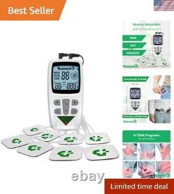 High-Performance Muscle Toning & Pain Relief Device 8 Electrodes Included