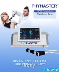 High Power Laser Pain Relief ED Shockwave Therapy Machine Puls Spa Gym Use
