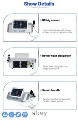 High Power Laser Pain Relief ED Shockwave Therapy Machine Puls Spa Gym Use