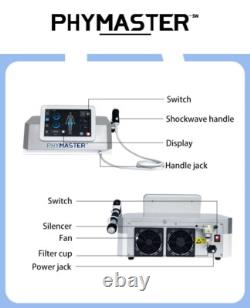 High Power Laser Pain Relief ED Shockwave Therapy Machine Puls Spa Gym Use