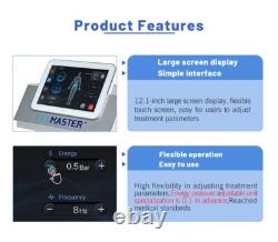 High Power Laser Pain Relief ED Shockwave Therapy Machine Puls Spa Gym Use