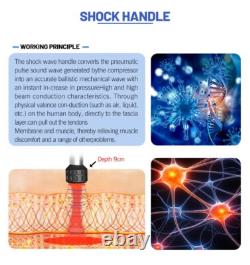 High Power Laser Pain Relief ED Shockwave Therapy Machine Puls Spa Gym Use