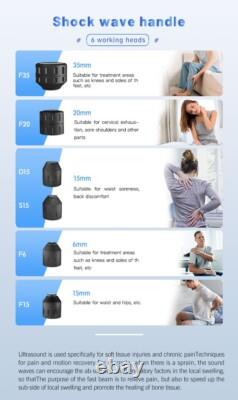 High Power Laser Pain Relief ED Shockwave Therapy Machine Puls Spa Gym Use