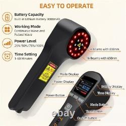 High Power Near Infrared Light Therapy for Skin Care Promote Tissue Regrowth
