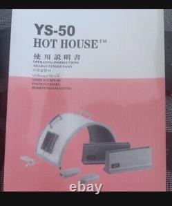 HotHouse Super Radiant Dome YS-50 Infared Heat Therapy Machine Complete Bundle