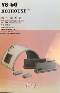 Hsin Ten Super Radiant Dome YS-50 Heat Therapy Hothouse with user manual