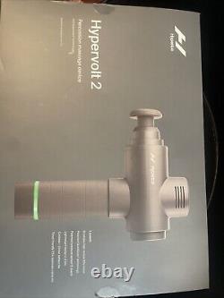 Hyperice Hypervolt 2 Percussion Massage Device Grey (5320003800) New In Box