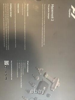Hyperice Hypervolt 2 Percussion Massage Device Grey (5320003800) New In Box