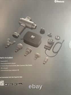 Hyperice Hypervolt 2 Percussion Massage Device Grey (5320003800) New In Box