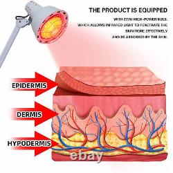 IR Infrared Red Heat Light Therapeutic Therapy Lamp 275W Muscle Pain Ache Relief