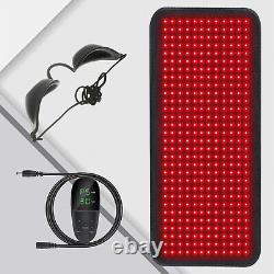 Infrared Full Body Mat Device Red Lights Therapy Pad LED Back Muscle Pain Reli8Z