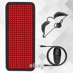 Infrared Full Body Mat Device Red Lights Therapy Pad LED Back Muscle Pain ReliH6