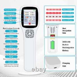 Infrared Laser Therapy Physical Therapeutic Devices LCD 25 Diodes for Knee Pain