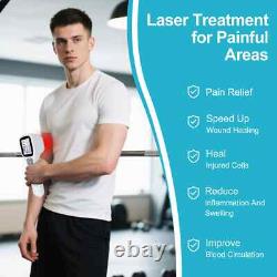 Infrared Laser Therapy Physical Therapeutic Devices LCD 25 Diodes for Knee Pain