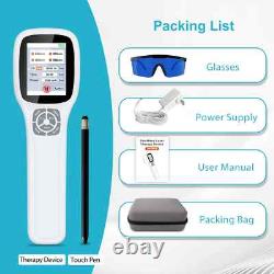 Infrared Laser Therapy Physical Therapeutic Devices LCD 25 Diodes for Knee Pain