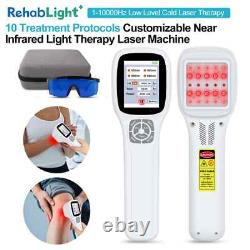 Infrared Laser Therapy Physical Therapeutic Devices LCD 25 Diodes for Knee Pain