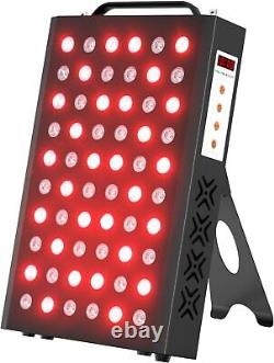 Infrared Light Therapy Lamp 660nm & 850nm LED Red Light Pad Device Muscle Relief