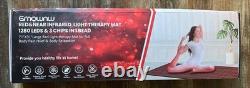 Infrared Light Therapy MAT 71x31 Full Body Pain Relief & Relaxation 1280 LEDs