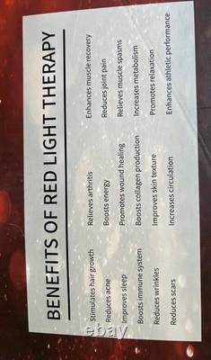 Infrared Light Therapy MAT 71x31 Full Body Pain Relief & Relaxation 1280 LEDs