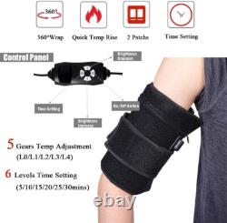 Infrared Red Light Therapy Arm Belt 2Pcs Adjustable Pain Relief for Joints