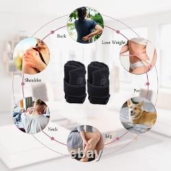 Infrared Red Light Therapy Arm Belt 2Pcs Adjustable Pain Relief for Joints